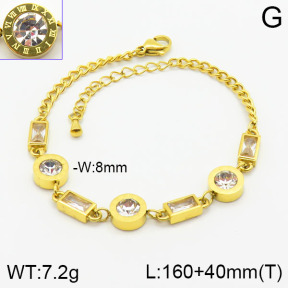 Stainless Steel Bracelet  2B4002328vhha-669