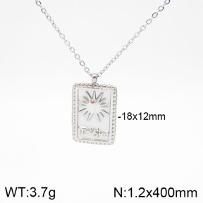 Stainless Steel Necklace  2N2002766ablb-493