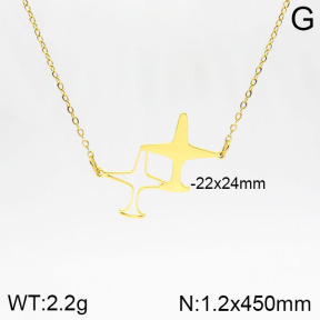 Stainless Steel Necklace  2N2002767ablb-493
