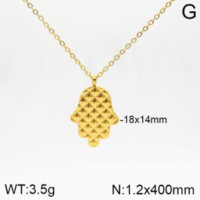 Stainless Steel Necklace  2N2002768ablb-493
