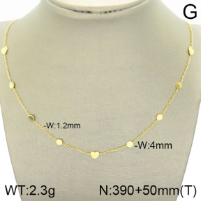 Stainless Steel Necklace  2N2002776vbpb-493