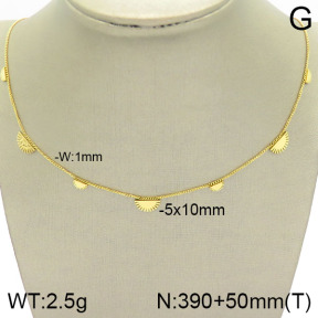 Stainless Steel Necklace  2N2002783bbov-493
