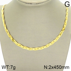 Stainless Steel Necklace  2N2002790bbov-493