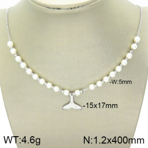 Stainless Steel Necklace  2N3001055vbnb-434