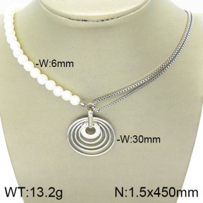 Stainless Steel Necklace  2N3001058vbpb-434