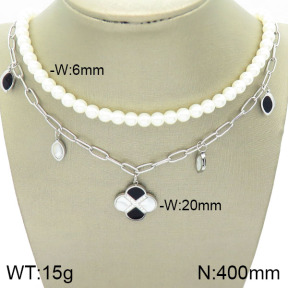 Stainless Steel Necklace  2N3001060bvpl-434