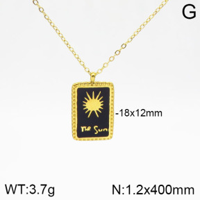 Stainless Steel Necklace  2N3001066vbmb-493