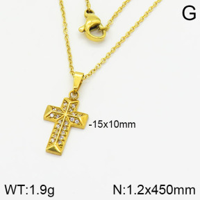 Stainless Steel Necklace  2N4001562vbpb-355