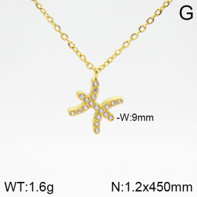 Stainless Steel Necklace  2N4001570abol-355