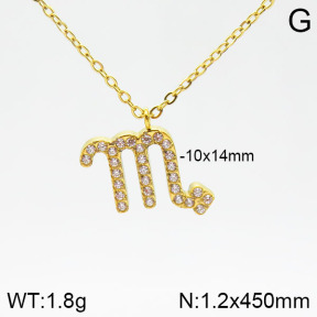 Stainless Steel Necklace  2N4001581abol-355