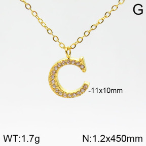 Stainless Steel Necklace  2N4001584abol-355