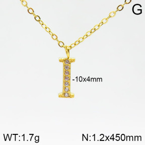 Stainless Steel Necklace  2N4001590abol-355