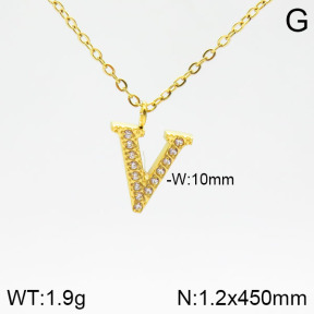 Stainless Steel Necklace  2N4001603abol-355