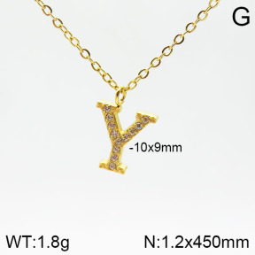 Stainless Steel Necklace  2N4001606abol-355
