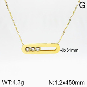 Stainless Steel Necklace  2N4001621bbov-493