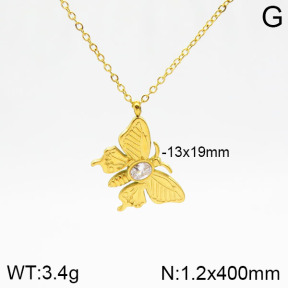 Stainless Steel Necklace  2N4001623bbov-493