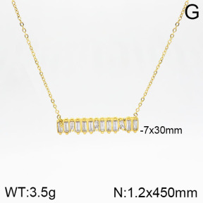 Stainless Steel Necklace  2N4001625bbov-493