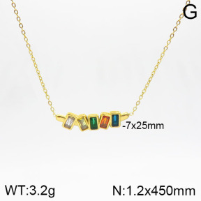 Stainless Steel Necklace  2N4001626bbov-493