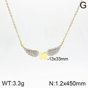 Stainless Steel Necklace  2N4001627vbpb-493