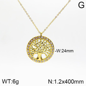Stainless Steel Necklace  2N4001633vbpb-493