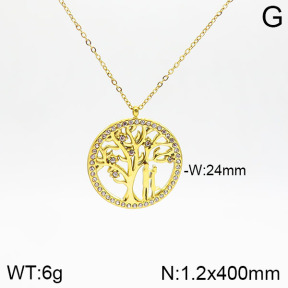 Stainless Steel Necklace  2N4001634vbpb-493