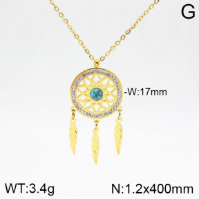 Stainless Steel Necklace  2N4001635vbpb-493