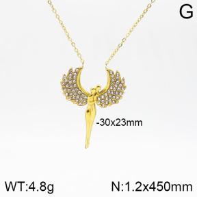 Stainless Steel Necklace  2N4001647bbov-493