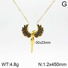 Stainless Steel Necklace  2N4001648bbov-493