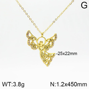Stainless Steel Necklace  2N4001653bbov-493