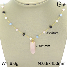 Stainless Steel Necklace  2N4001657bhva-493