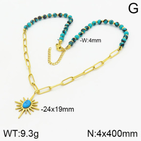 Stainless Steel Necklace  2N4001663bbov-493