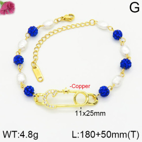 Fashion Copper Bracelet  F2B300437vbpb-J158