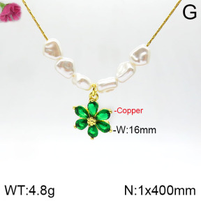 Fashion Copper Necklace  F2N300076vbnb-J158