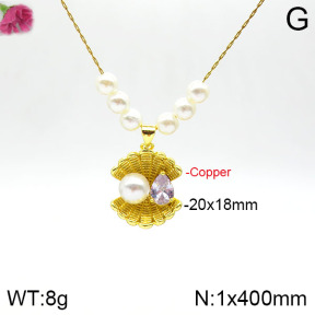 Fashion Copper Necklace  F2N300077vbnl-J158