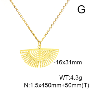 Stainless Steel Necklace  6N2003721ablb-908