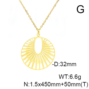 Stainless Steel Necklace  6N2003723ablb-908