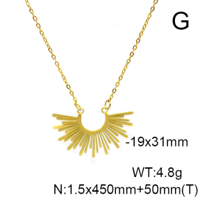 Stainless Steel Necklace  6N2003727ablb-908