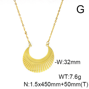 Stainless Steel Necklace  6N2003731ablb-908