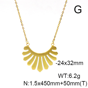 Stainless Steel Necklace  6N2003737ablb-908
