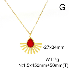 Stainless Steel Necklace  6N4003904vbmb-908