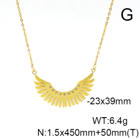 Stainless Steel Necklace  6N4003910vbmb-908