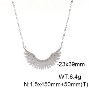 Stainless Steel Necklace  6N4003911ablb-908