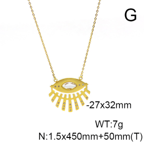 Stainless Steel Necklace  6N4003912bbml-908