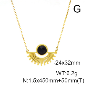 Stainless Steel Necklace  6N4003914vbmb-908