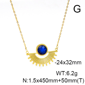 Stainless Steel Necklace  6N4003916vbmb-908