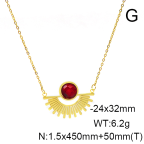 Stainless Steel Necklace  6N4003918vbmb-908