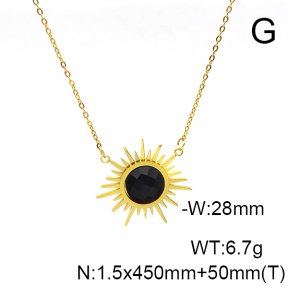 Stainless Steel Necklace  6N4003920vbmb-908