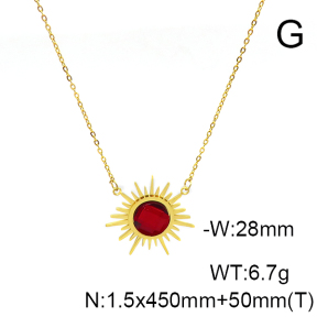 Stainless Steel Necklace  6N4003922vbmb-908