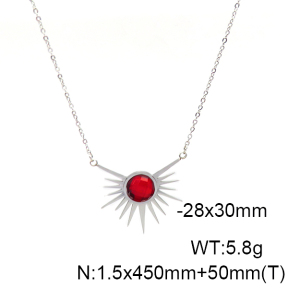 Stainless Steel Necklace  6N4003933ablb-908