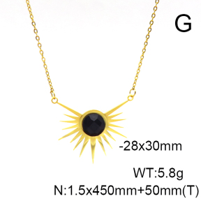 Stainless Steel Necklace  6N4003934vbmb-908